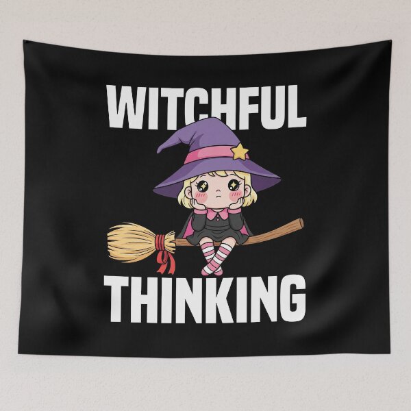 Item preview, WITCHFUL THINKING - WITCH HALLOWEEN designed and sold by KEF Custom.