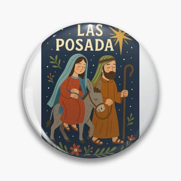 Item preview, Las Posadas Mary and Joseph Journey Mexico designed and sold by Aryabek.
