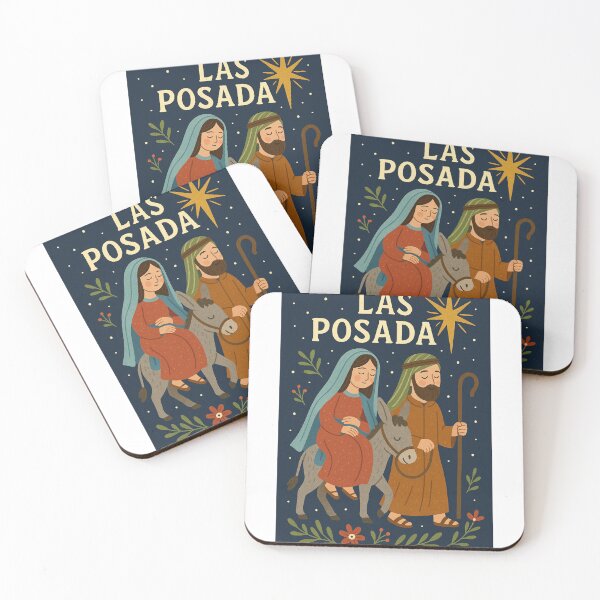 Item preview, Las Posadas Mary and Joseph Journey Mexico designed and sold by Aryabek.