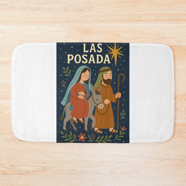 Item preview, Las Posadas Mary and Joseph Journey Mexico designed and sold by Aryabek.