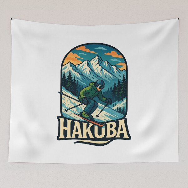 Item preview, Hakuba Skiing Adventure in the Japanese Alps designed and sold by Aryabek.