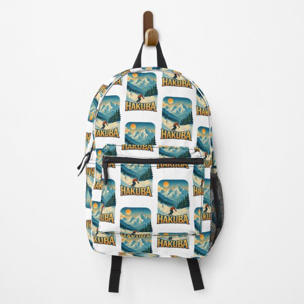 Item preview, Hakuba Japan Ski Resort with Sunset Over the Alps designed and sold by Aryabek.