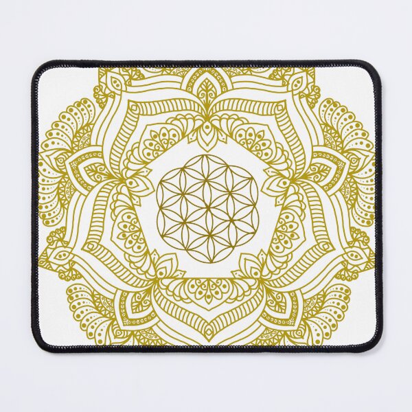 Item preview, Golden Flower of Life Mandala designed and sold by KornDala88.