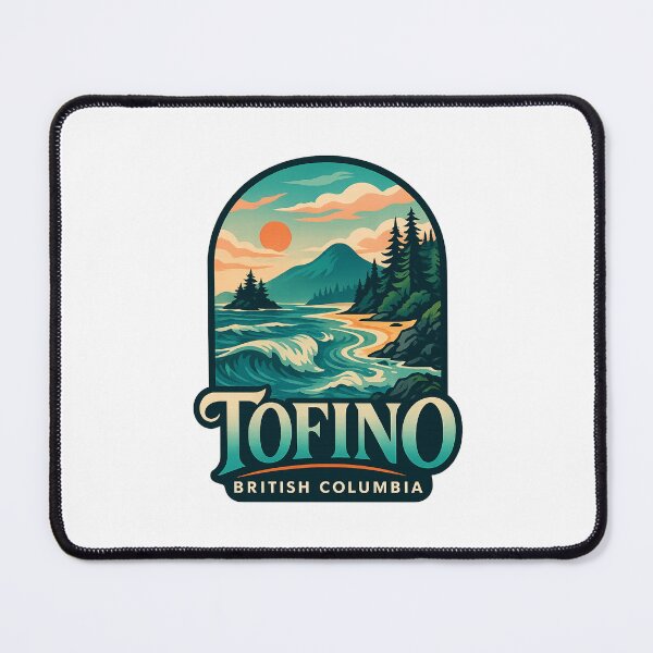 Item preview, Tofino Canada Wild Coastline and Mountain Sunset designed and sold by Aryabek.