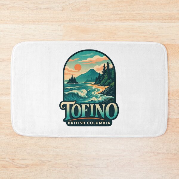 Item preview, Tofino Canada Wild Coastline and Mountain Sunset designed and sold by Aryabek.