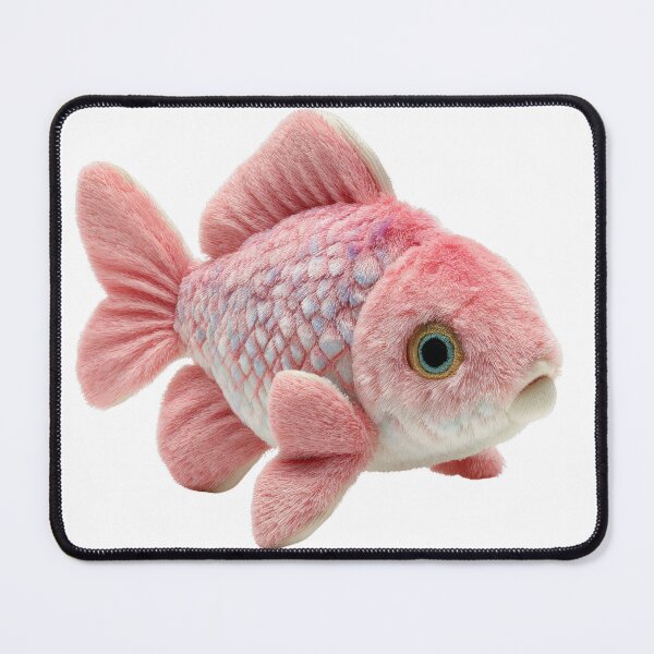Item preview, Funny Stuffed Fish Plushie Cartoon Design designed and sold by Maryna_Reine.