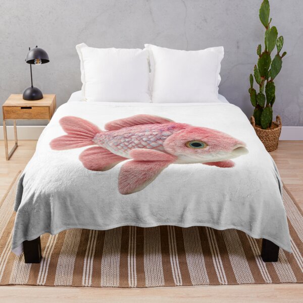 Item preview, Funny Stuffed Fish Plushie Cartoon Design designed and sold by Maryna_Reine.