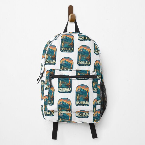 Item preview, Ushuaia Sailboats and Patagonian Village View designed and sold by Aryabek.