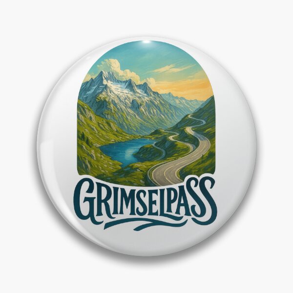 Item preview, Grimselpass Mountain Pass in the Swiss Alps designed and sold by Aryabek.