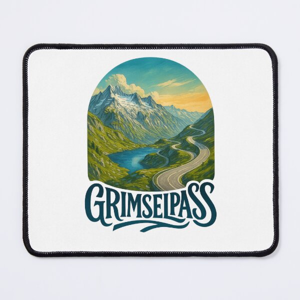 Item preview, Grimselpass Mountain Pass in the Swiss Alps designed and sold by Aryabek.