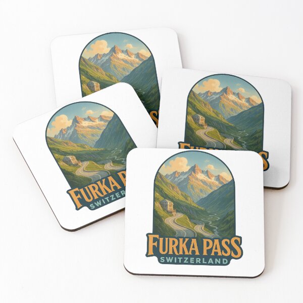 Item preview, Furka Pass Mountain Road Switzerland designed and sold by Aryabek.