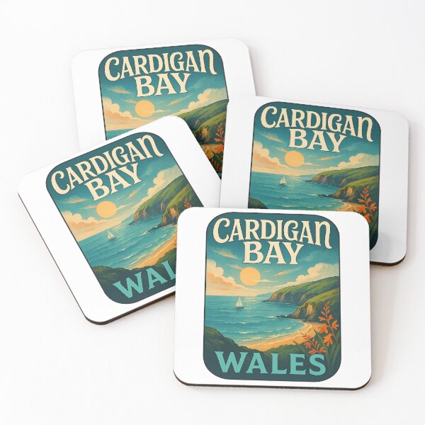 Item preview, Cardigan Bay Sunset Coast Wales designed and sold by Aryabek.