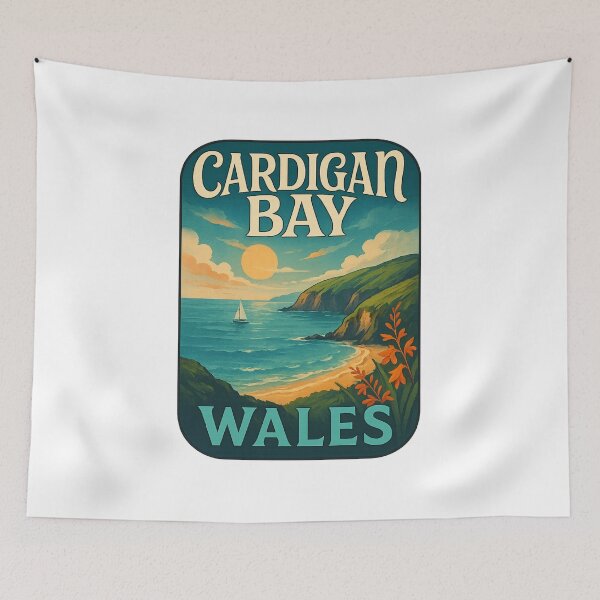 Item preview, Cardigan Bay Sunset Coast Wales designed and sold by Aryabek.