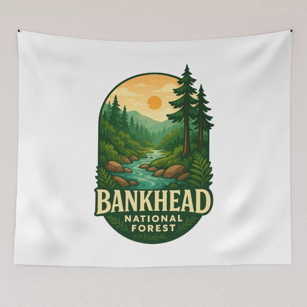 Item preview, Bankhead National Forest Stream Alabama designed and sold by Aryabek.
