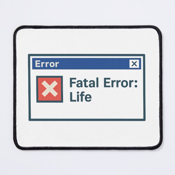 Item preview, Fatal Error Life Retro Tech Y2K designed and sold by WojcikDesigners.