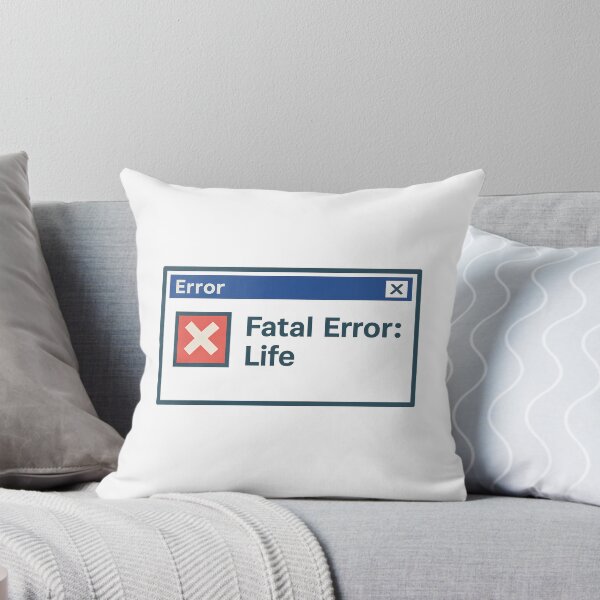 Item preview, Fatal Error Life Retro Tech Y2K designed and sold by WojcikDesigners.