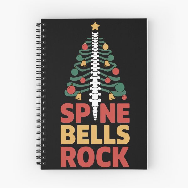 Item preview, Spine Bells Rock – Funny Osteopathy Christmas Spine Design designed and sold by osteopath shop.