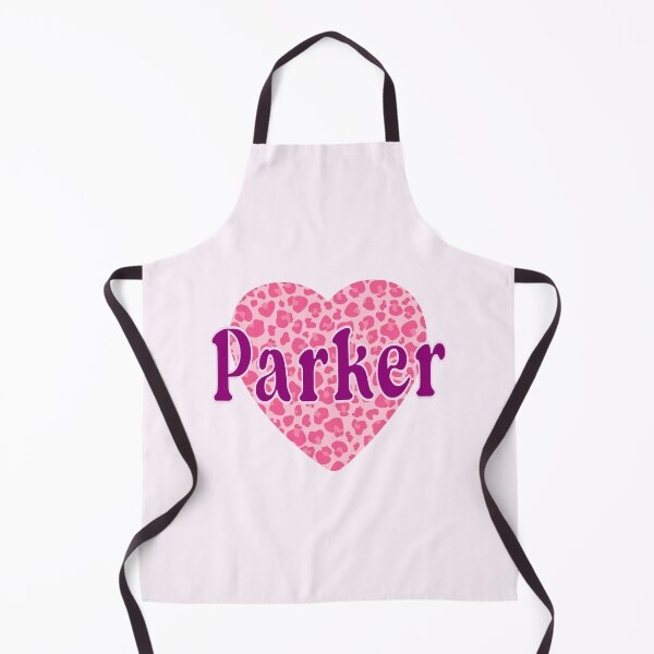 Item preview, Parker Name Pink Leopard Heart designed and sold by Jeallan Designs.