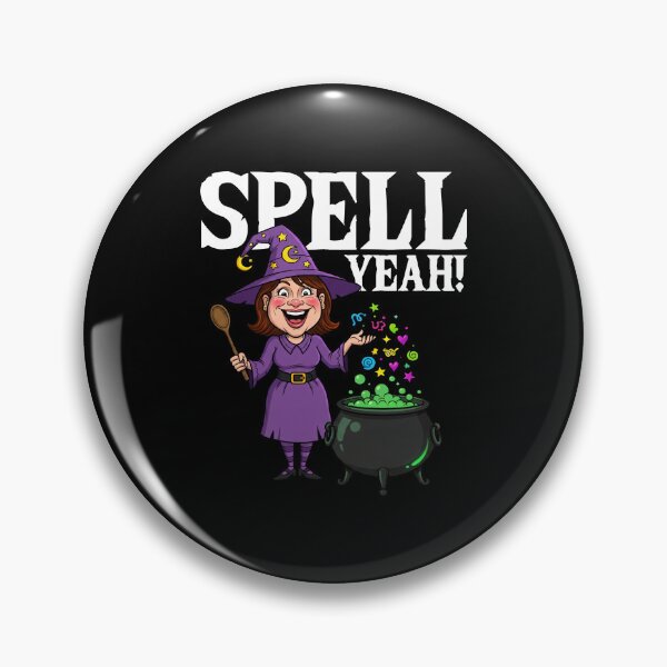 Item preview, SPELL YEAH! - WITCH HALLOWEEN designed and sold by KEF Custom.
