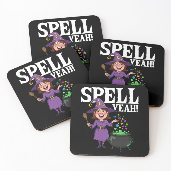 Item preview, SPELL YEAH! - WITCH HALLOWEEN designed and sold by KEF Custom.