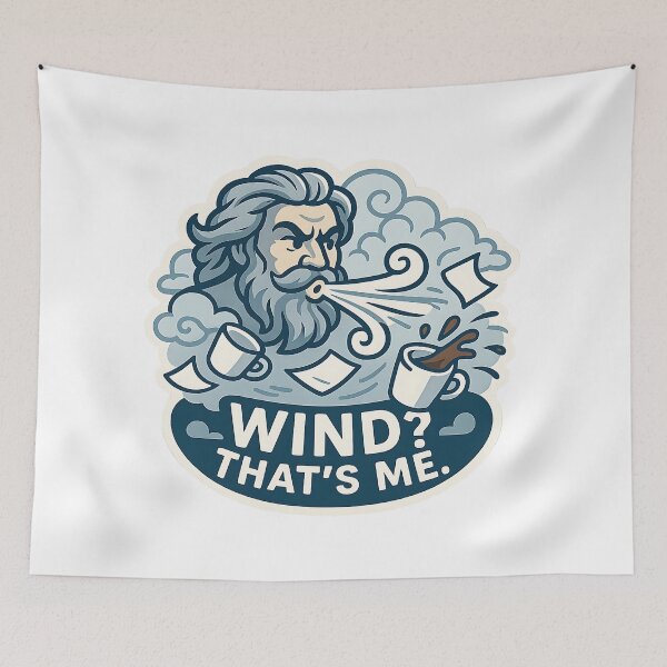 Item preview, Wind? That's Me. - Aeolus designed and sold by Cheerioza.