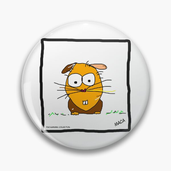 Item preview, A happy and curious guinea pig designed and sold by Maca G.