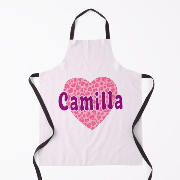Item preview, Camilla Name Pink Leopard Heart  designed and sold by Jeallan Designs.