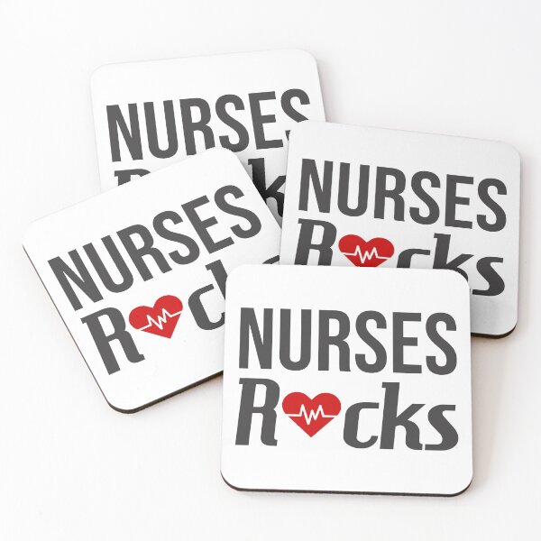 Item preview, Humor nurses rocks with heart pulse  designed and sold by ItsMeSamad.