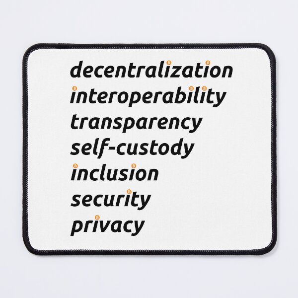 Item preview, Bitcoin principles designed and sold by AImazeD.
