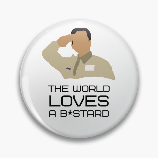 Item preview, Red Dwarf the world loves a b*stard Rimmer designed and sold by maxifydesigns.