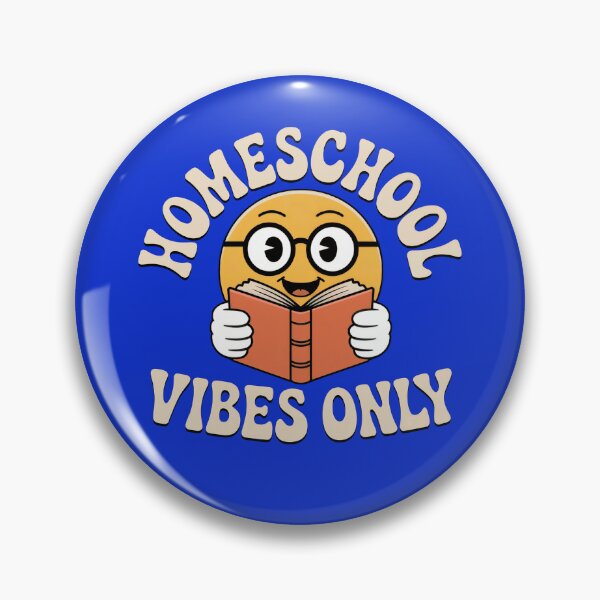 Item preview, Homeschool Vibes Only - Homeschool Life Artwork with a cute studious Emoji designed and sold by YourSocialBae.