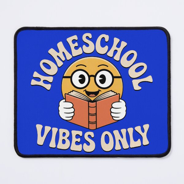 Item preview, Homeschool Vibes Only - Homeschool Life Artwork with a cute studious Emoji designed and sold by YourSocialBae.