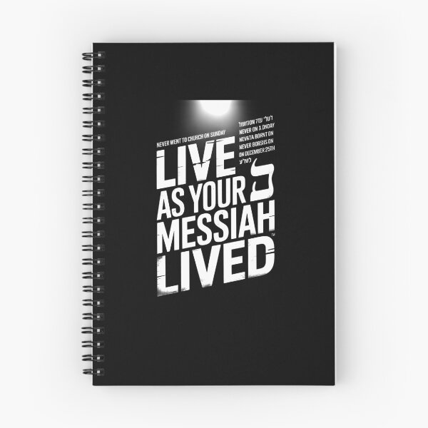 Item preview, Live As Your Messiah Lived Hebrew Roots Faith Design designed and sold by MissRasheedHam.