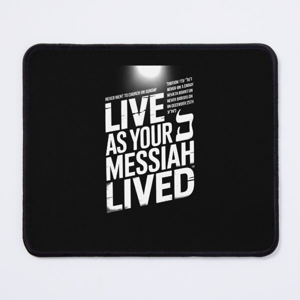 Item preview, Live As Your Messiah Lived Hebrew Roots Faith Design designed and sold by MissRasheedHam.