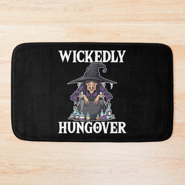 Item preview, WICKEDLY HUNGOVER - WITCH HALLOWEEN designed and sold by KEF Custom.