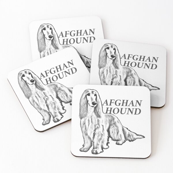 Item preview, Elegant Afghan Hound Dog Breed Art with Grace and Style designed and sold by ArtsyExplorer.