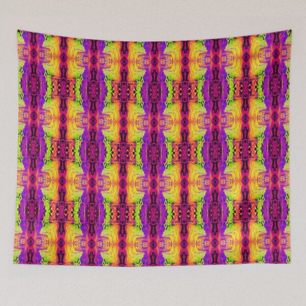 Item preview, Trippy Art: Radiant Soundwave Ocean designed and sold by Dusty Thorne.
