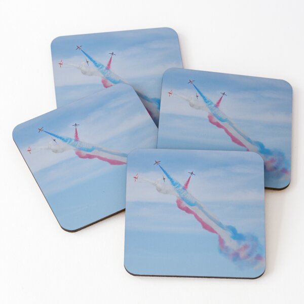 Item preview, The RAF Red Arrows Aerobatic Team display with Coloured Smoke on designed and sold by John Gilham - Landscape Photography.