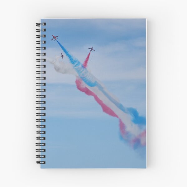 Item preview, The RAF Red Arrows Aerobatic Team display with Coloured Smoke on designed and sold by John Gilham - Landscape Photography.