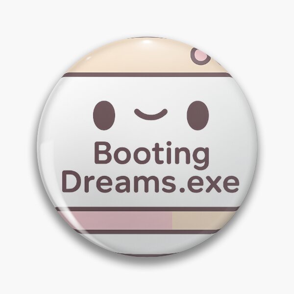 Artikelvorschau, Dreams.exe wird gestartet – Kawaii Retro Y2K-Computerbildschirm entworfen und verkauft von WojcikDesigners.