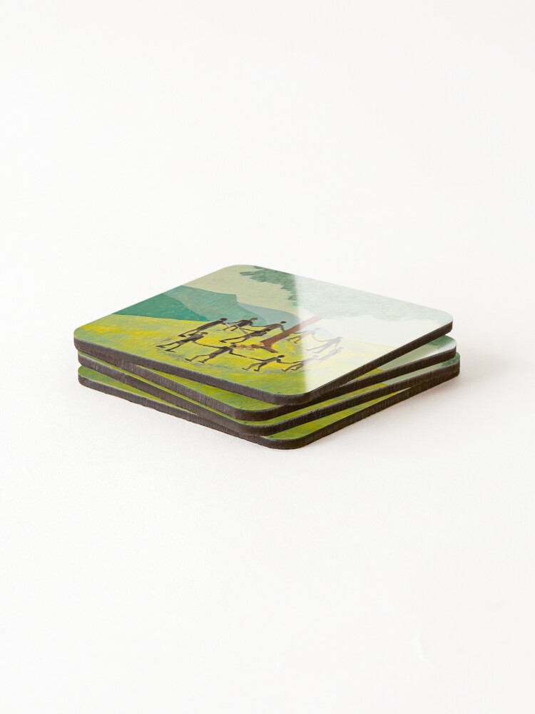 Thumbnail 4 of 5, Coasters (Set of 4), Harmonized Roulette  designed and sold by RudyYoder.