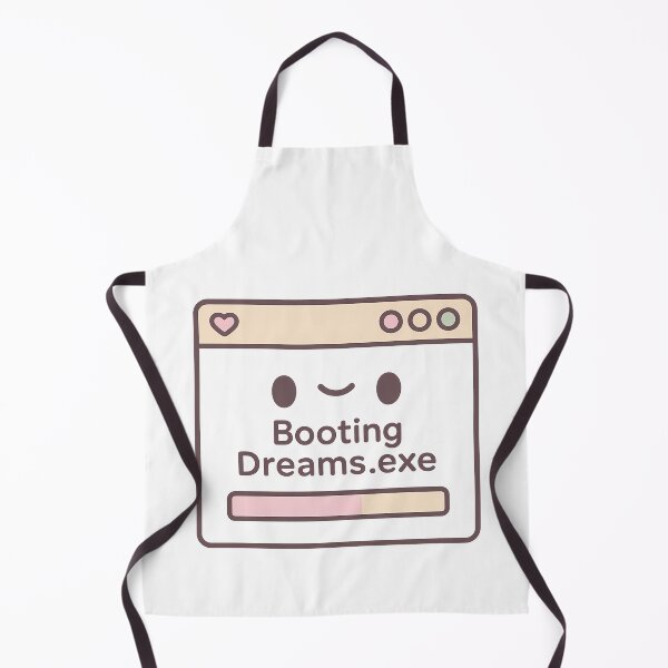 Item preview, Booting Dreams.exe – Kawaii Retro Y2K Computer Screen designed and sold by WojcikDesigners.