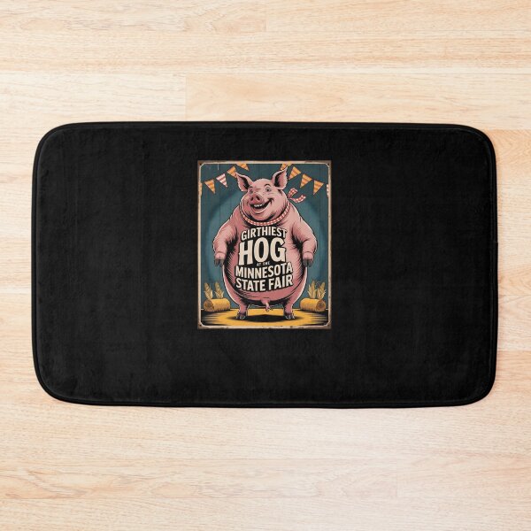 Item preview, Girthiest Hog Minnesota State Fair Vintage Design designed and sold by MissRasheedHam.
