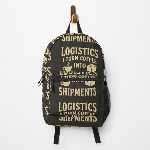 Item preview, Logistics: I Turn Coffee into Shipments designed and sold by RetroNibylander.