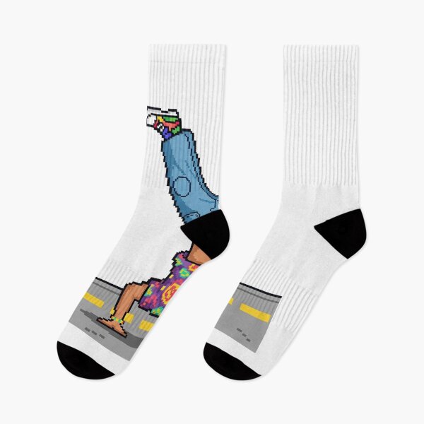Item preview, Pixel Art Breakdancer Performing a Freeze designed and sold by ToloArt.