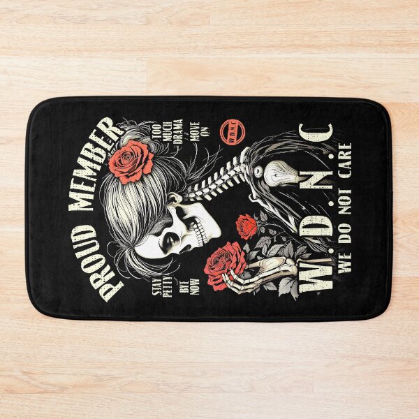 Item preview, Proud Member Of The We Do Not Care Club WDNC Gothic Feminist designed and sold by GrandeDuc.