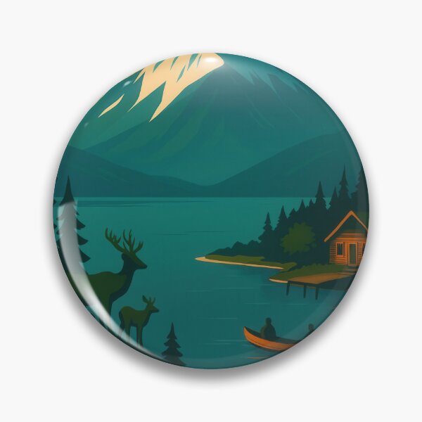 Item preview, Retro Modern Kluane National Park Poster designed and sold by Flying Doggo.