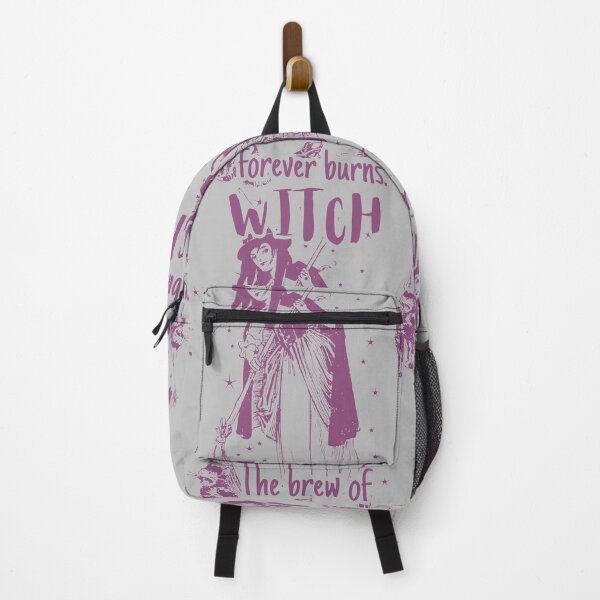 Item preview, Witch’s Spell with Cat and Broom in Two Shades designed and sold by SplashTastic.