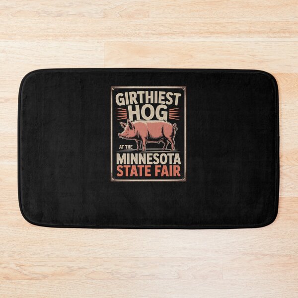 Item preview, Girthiest Hog Minnesota State Fair Vintage Design designed and sold by MissRasheedHam.