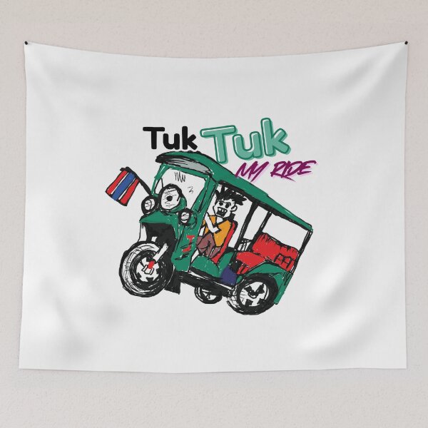 Item preview, Tuk Tuk My Ride designed and sold by OodChillArt.